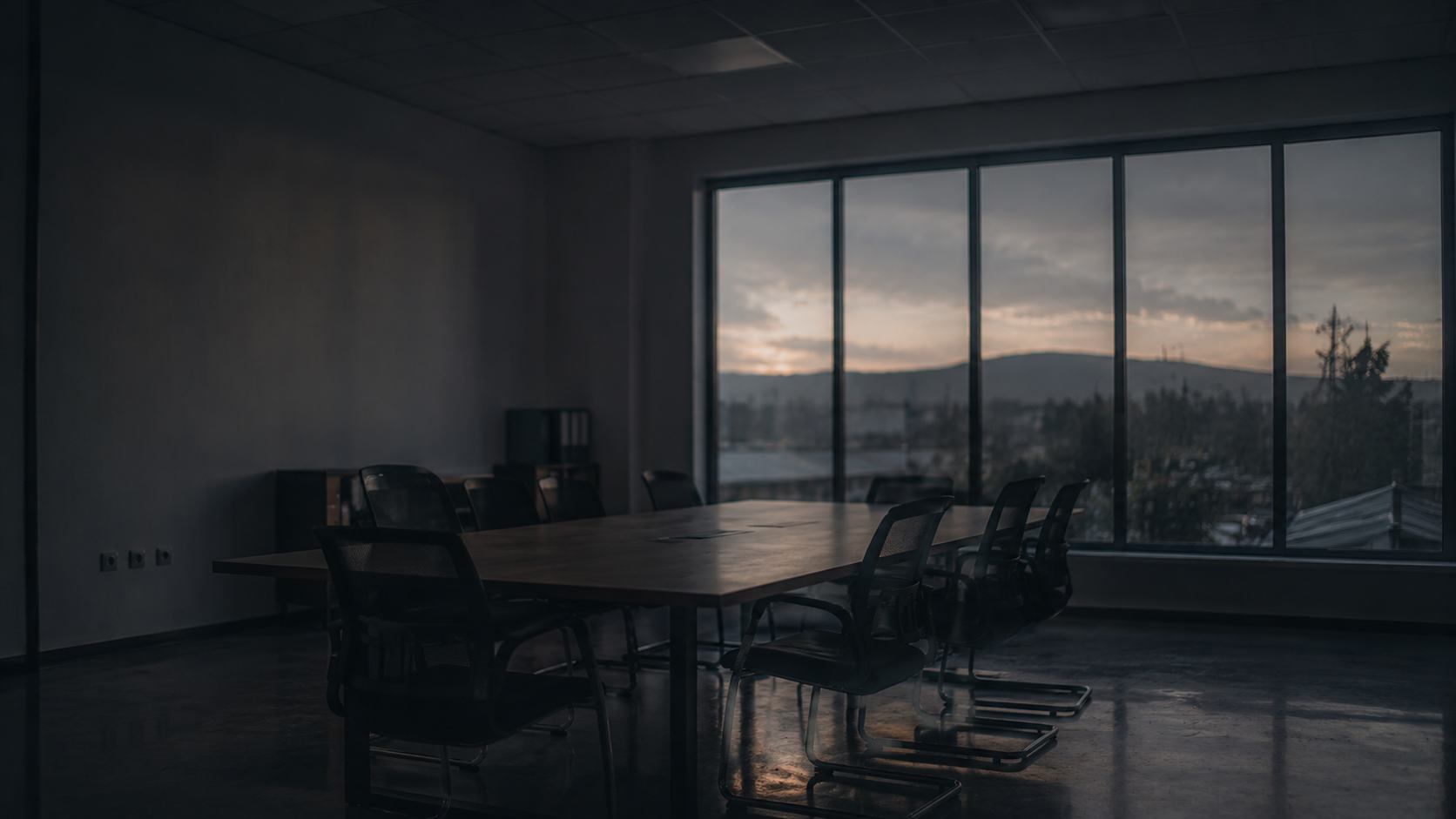 Sala de reuniones de una pequeña empresa